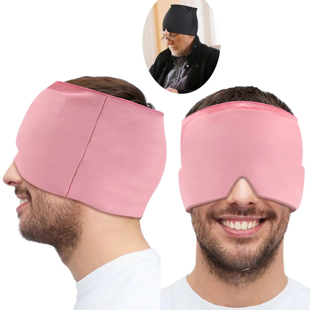 Head Massager &amp; Eye Mask for Stress and Pain Relief