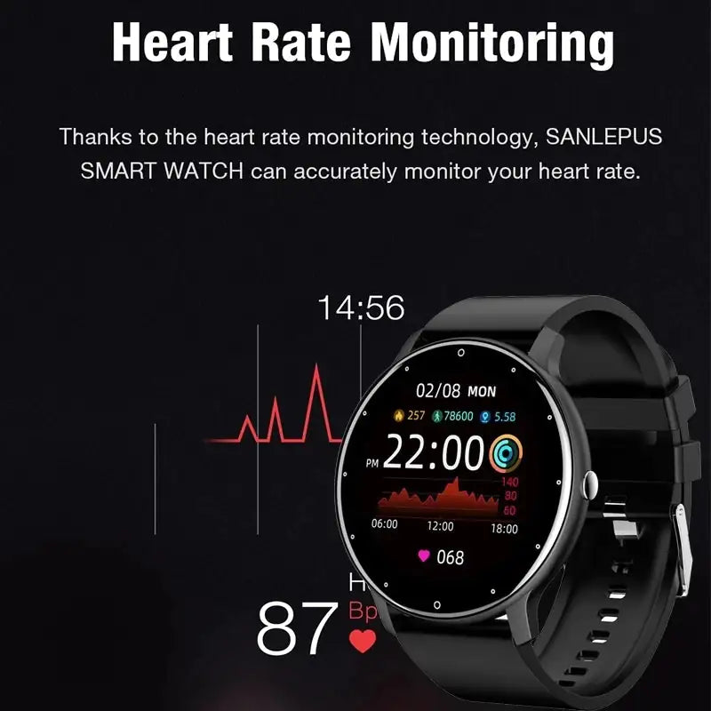 Full Touch Screen Fitness Watch